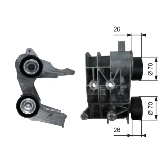 GATES FORD Натяжний ролик KA 96- Gates T36107