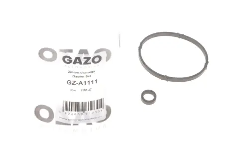 Прокладка радіатора оливного Citroen Berlingo/Peugeot Partner 96-11 (к-кт) Gazo GZ-A1111