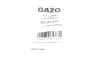 Шайба під форсунку Citroen Berlingo/Peugeot Partner 1.4 HDi 03-14 (к-кт 4шт) Gazo GZ-A1413 (фото 2)