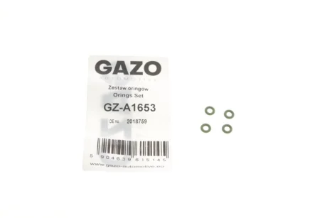 Ущільнююче кільце форсунки Ford Transit (V362/V363) 2.0 EcoBlue 15- (к-кт 4шт) Gazo GZ-A1653