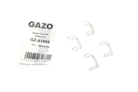 Кільце ущільнювальне форсунки Nissan X-Trail/Primera/Almera 2.2 dCi 00- (к-кт 4шт.) Gazo GZ-A1969