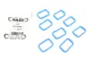 Прокладка колектора впускного Ford Transit 2.0TDCi/2.4TDCI 00- (к-кт 8шт) Gazo GZ-A2184 (фото 1)