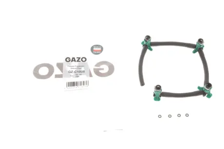 Шланг зливний Audi A6/Skoda Superb/VW Golf VI/Passat 2.0TDI/BlueTDI 05-18 (к-кт) Gazo GZ-C1008