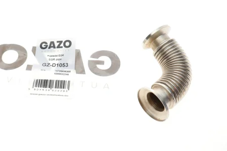 Трубка рециркуляції ВГ Nissan Primera/Renault Espace/Megane II 1.9 dCi 02- Gazo GZ-D1053