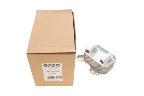 Радіатор масляний Opel Astra G/Combo 1.7DTI 02- (теплообмінник) Gazo GZ-F1139