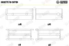 К-т корінних вкладишів (STD) OPEL Astra, Omega, Vectra, Zafira 2.0, Frontera, Sintra 2.2 TDI 16 V Glyco H077/5 STD (фото 1)