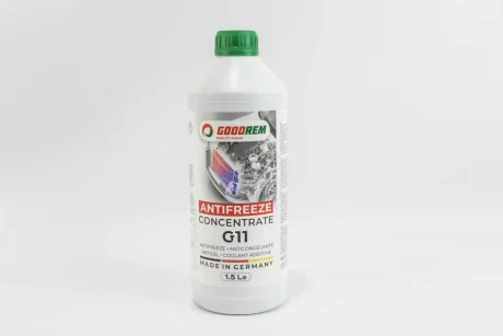 Антифриз G11 GOODREM -80C 1.5L зелений Goodrem R80G11-GRN-015