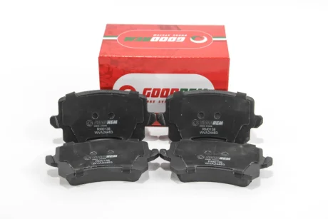 Гальмівні колодки зад. Passat 05-/Sharan 10-/Tiguan 07- Goodrem RM0138