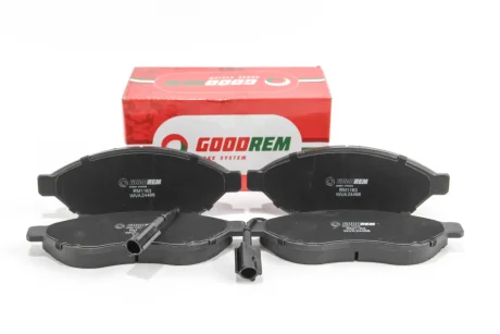 Гальмівні колодки пер. Jumper/Ducato/Boxer 06- (1.1-1.5t) Goodrem RM1163