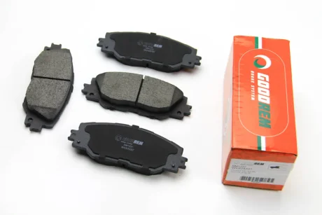 Гальмівні колодки пер. RAV 4 05-18/AURIS 07-12 Goodrem RM1237
