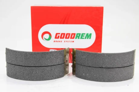 Гальмівні колодки зад. Nissan Micra 03-10/ Note 02-12/ Tiida 07-12 (Lockheed) Goodrem RM1296