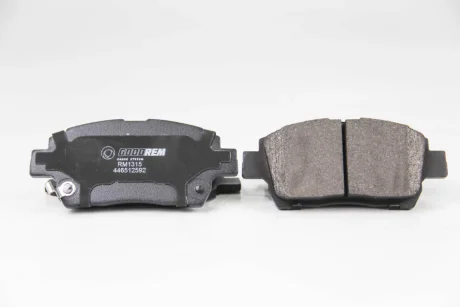 Гальмівні колодки пер. Toyota Yaris/Prius 99-05 (akebono) Goodrem RM1315