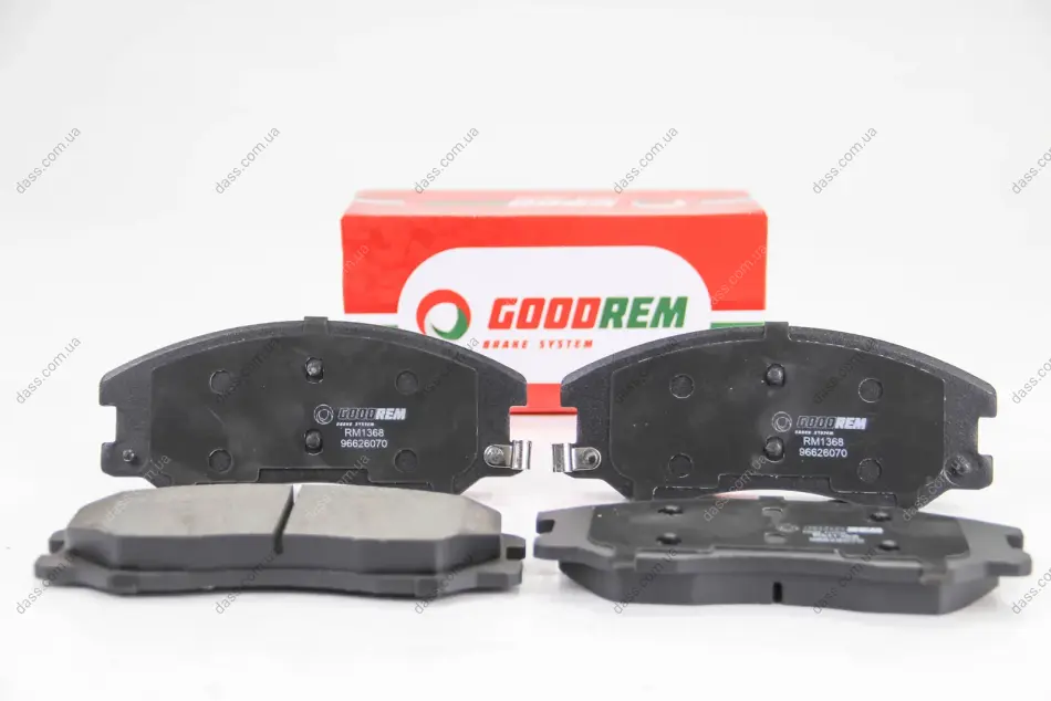 Гальмівні колодки пер. Chevrolet Captiva 06- (akebono) Goodrem RM1368 (фото 1)