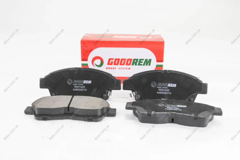 Гальмівні колодки пер. Camry/Carina/Celica/Corolla/ (90-02) Goodrem RM1420 (фото 1)