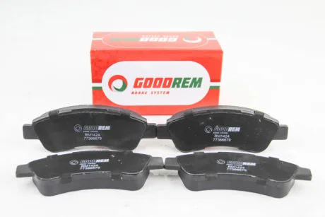 Гальмівні колодки зад. Jumper/Ducato/Boxer 06- (Bosch) з датчиками Goodrem RM1424