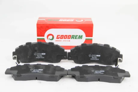 Гальмівні колодки пер. Legend/Accord/Shuttle/CR-V/Civic 93-05 Goodrem RM1425