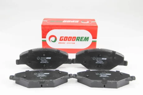 Гальмівні колодки пер. Skoda Fabia II-III 11- /VW Polo 10- (TRW) Goodrem RM1454