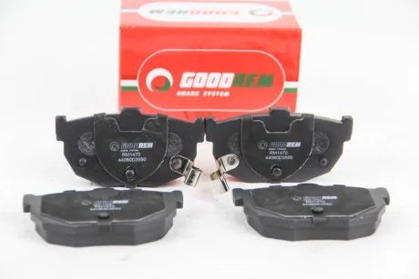 Гальмівні колодки зад. Cerato/Elantra/Lantra/Maxima/Tuscani (85-21) Goodrem RM1470