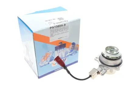 Помпа води Audi/Seat/Skoda/VW Crafter/Caddy/T6/Passat/Golf 1.6/2.0TDI 13- (R/B 4PT)(7 лоп)(з датч) GRAF PA1360A-8 (фото 1)