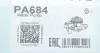 Помпа води Citroen Jumper/Peugeot Boxer 2.5D/TD/TDI/4x4 96-02 (B/B) (8 лоп) (3 канавки) GRAF PA684 (фото 3)