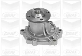 Помпа води Toyota Land Cruiser 2.4TD 90-93/Land Cruiser Prado 3.0D 02- (R/B) (8 лоп) GRAF PA767