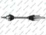 Піввісь (передня) (L) MB A-class (W169)/B-class (W245) 04-12 (25z/27z/608mm) АКПП GSP 204300 (фото 1)