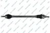 Піввісь (передня) (R) Citroen Berlingo 1.5-1.6 BluHDi 18-/Opel Combo 1.5 18- (28z/24z/867mm) GSP 204457 (фото 1)