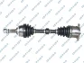 Піввісь (передня) (R) Nissan X-Trail I 2.0/2.5/2.2 dCi/Di 01-13 (29z/547mm) (+ABS44z) GSP 241474 (фото 1)
