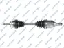 Піввісь (передня) Toyota Avensis 2.0 D-4D 06-08 (L) (26x24x601) (+ABS 48z) GSP 259207 (фото 1)