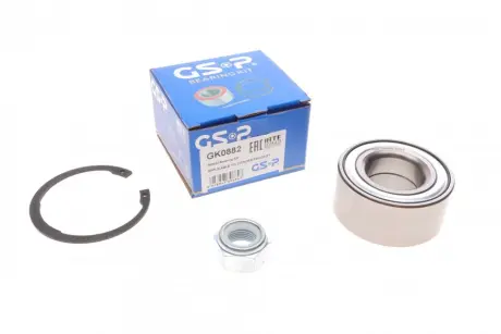 Підшипник маточини (передньої) Peugeot 106 91-04/205 87-98 (35x72x33)(к-кт) GSP GK0882