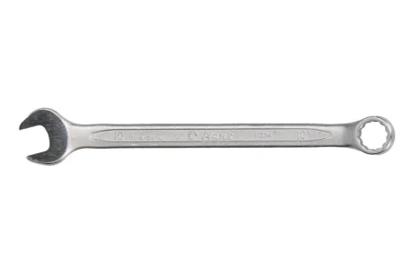 (EN) Double-ended ring wrench 12-кутна / HEX 10 мм пряме, довжина: 145 мм, 1 шт HANS 1161M10