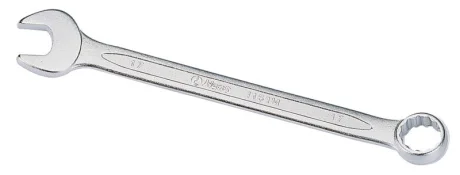 (EN) Double-ended ring wrench 12-кутна / HEX 17 мм пряме, довжина: 215 мм, 1 шт HANS 1161M17
