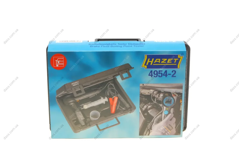 Тестер рідини гальмівної (DOT3/DOT4/DOT4+/DOT5/DOT5+) HAZET 4954-2 (фото 1)