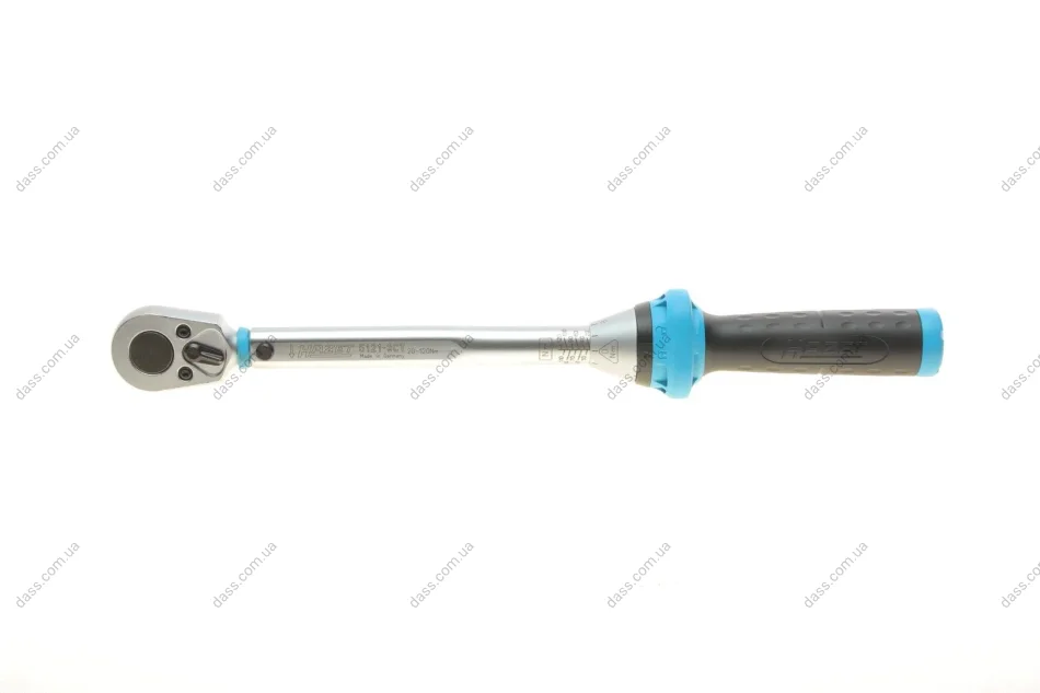 Ключ динамометричний 1/2" 20-120 Нм 421 мм HAZET 5121-3CT (фото 1)