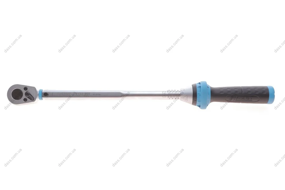 Ключ динамометричний 1/2" 40-200 Нм 519 мм HAZET 5122-3CT (фото 1)