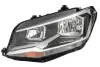 HELLA VW фара основна галоген з лампами,мотором,H7/H7 W21/5W з денне.світлом лів.Caddy IV 15- 1EA 012 286-051