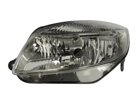 SKODA Фара основна галоген з мотором H4 PY21W W5W лів.Fabia II,Roomster 06- HELLA 1ED 247 025-211