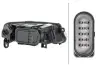 VW Фара основна галоген з мотором,з лампами H7/H1 PY21W W5W лів.Audi A6 04-08 HELLA 1EE 008 880-011 (фото 2)