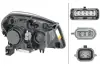 NISSAN Фара основна Xenon з газораз.лампой,з мотором,с предвк.аппаратом D2R H7 PY21W W5W лів.Qashqai 07-10 HELLA 1EF 238 042-111 (фото 2)