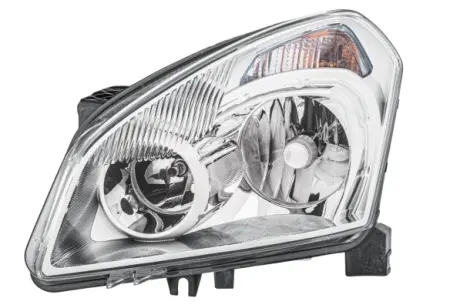NISSAN Фара основна Xenon з газораз.лампой,з мотором,с предвк.аппаратом D2R H7 PY21W W5W лів.Qashqai 07-10 HELLA 1EF 238 042-111