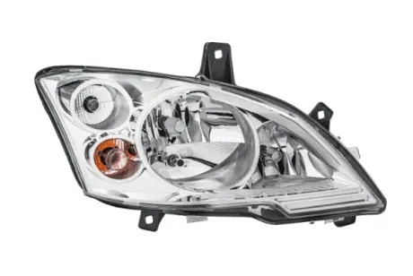 DB фара основна H7/H7/H7 з мотором регул.прав. Viano,Vito 10- HELLA 1EG 009 627-021