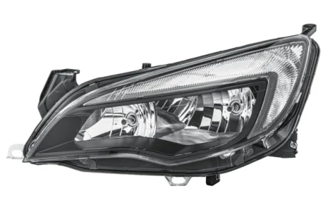 HELLA OPEL фара основна галоген з мотором,H7/H7 W21/5W лів.Astra J 09- Hella 1EG 010 011-611