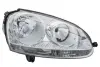 VW Фара основна галоген з мотором,без ламп H7/H7 PY21W W5W лів.Golf V,Jetta III 04- HELLA 1EG 247 007-571 (фото 1)