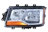 Фара лів (2*H7/H21W/LED, електричн, з мотором, включає денні ходові вогні, колір відбивача: хром) SCANIA G II, L, P II, R II, S 06.17- Hella 1EH014541051 (фото 1)
