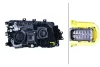 Фара лів (2*H7/H21W/LED, електричн, з мотором, включає денні ходові вогні, колір відбивача: хром) SCANIA G II, L, P II, R II, S 06.17- Hella 1EH014541051 (фото 2)