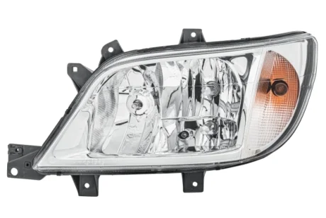 HELLA DB фара основна галоген з мотором з лампами H7/H3/H7 PY21W W5W лів.Sprinter 02- Hella 1EH 246 047-051