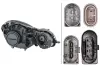 DB Фара основна галоген з мотором,з лампами H7/H7 PY21W W5W лів.W211 02- HELLA 1EL 008 369-071 (фото 2)