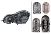 DB Фара основна галоген з мотором,з лампами H7/H7 PY21W W5W прав.W211 02- HELLA 1EL 008 369-081 (фото 2)