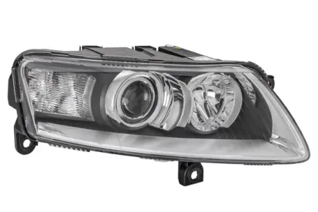 VW Фара основна Bi-Xenon з мотором,без газоразр.лампи,D2S P21W PY21W W5W прав.Audi A6 04- HELLA 1EL 008 881-421