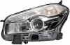 HELLA NISSAN фара основна галоген з мотором з лампами накал.H7/H7 PY21W W5W прав.Qashqai 07- 1EL 010 335-061